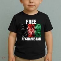 Free Afghanistan Pray For AFG Support Toddler T-Shirt thumb 2
