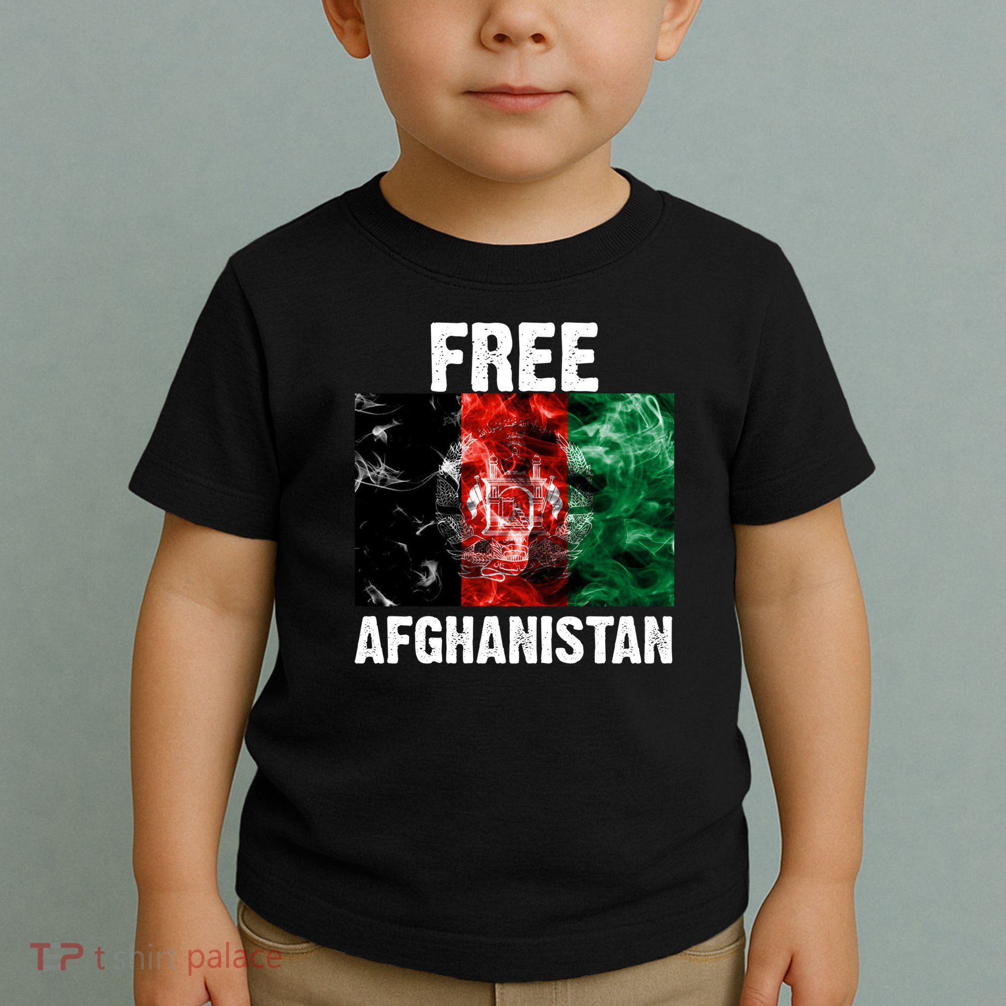 Free Afghanistan Pray For AFG Support Toddler T-Shirt
