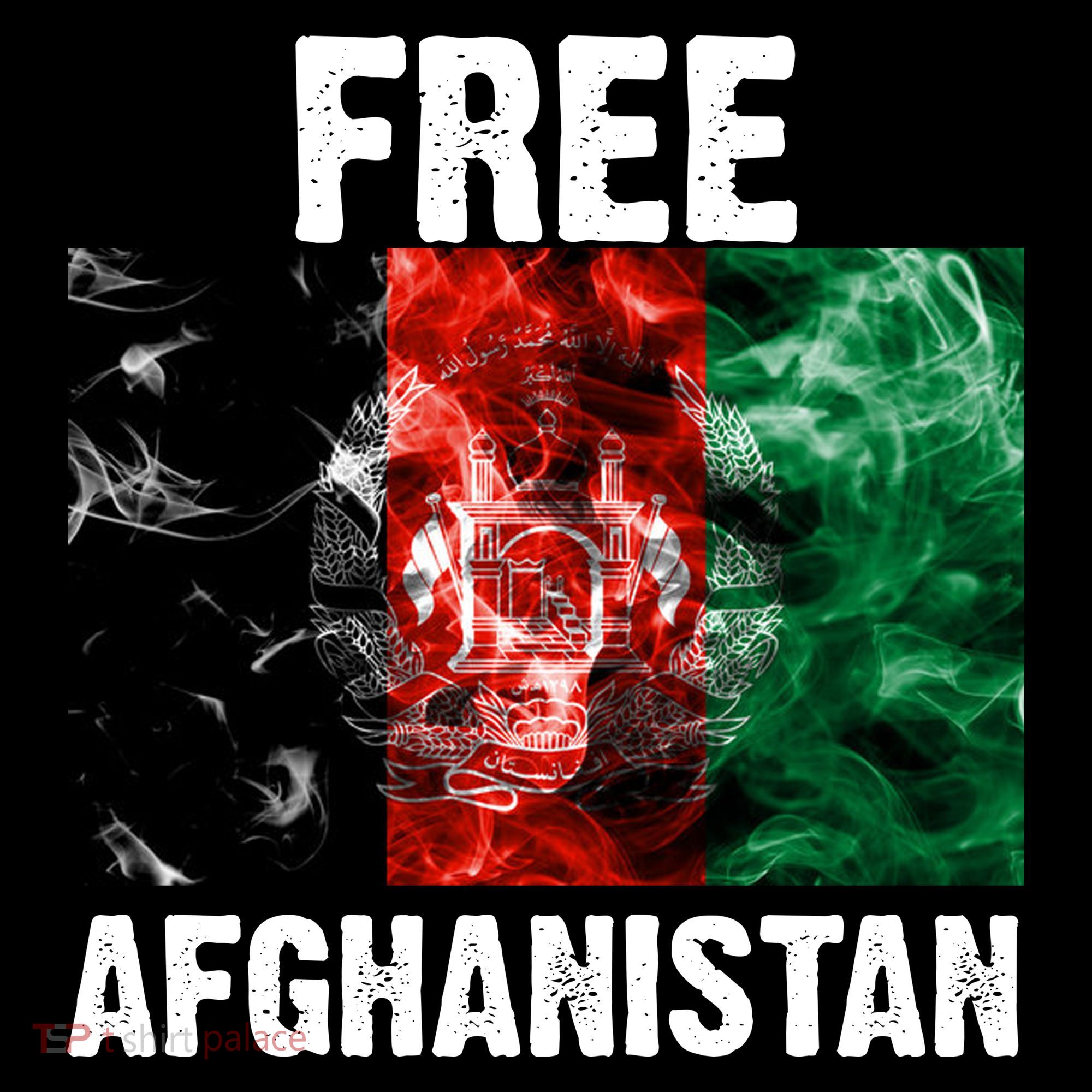 Free Afghanistan Pray For AFG Support Women's T-Shirt