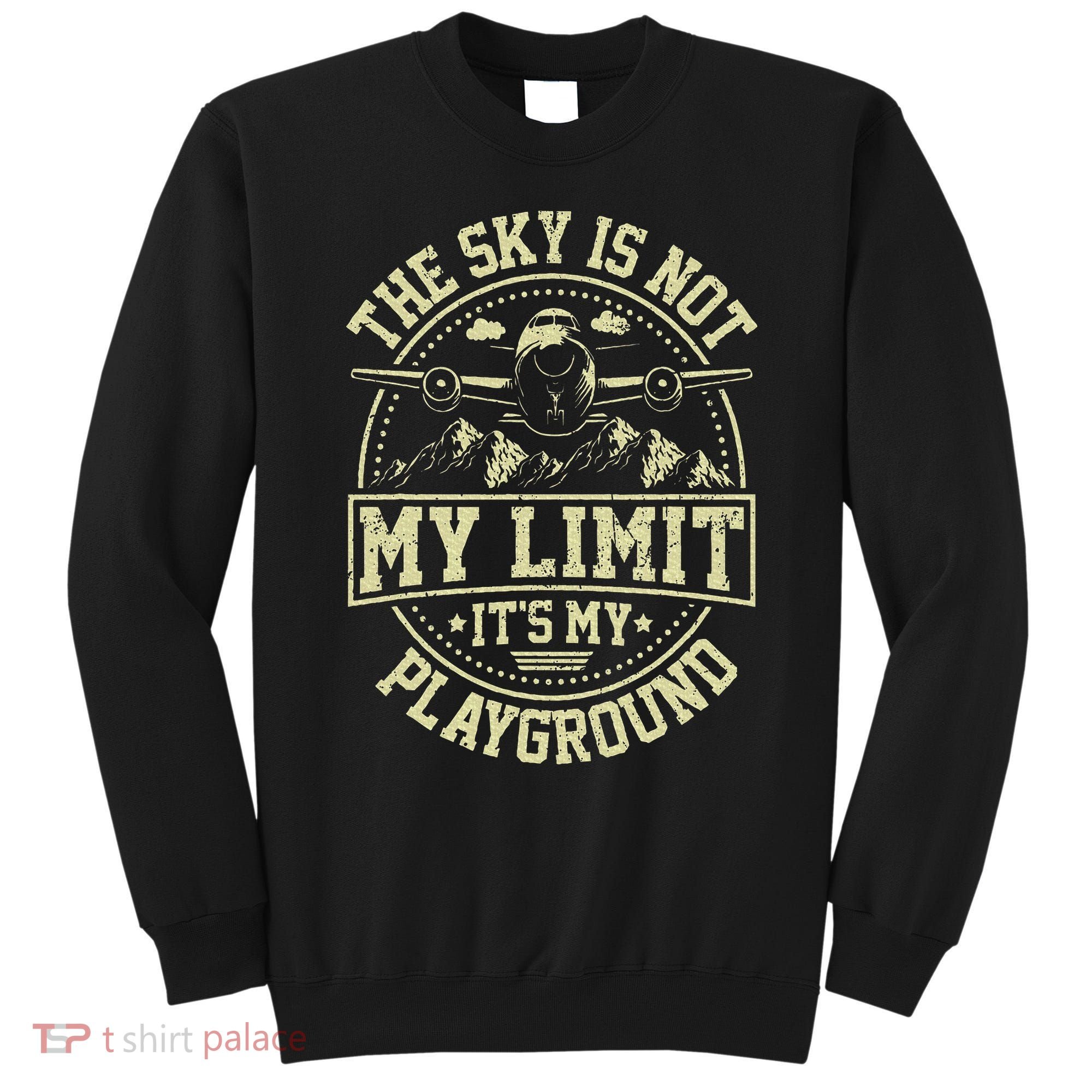 Funny Aviator Pilot Airplane Plane Aviation Gifts Sweatshirt