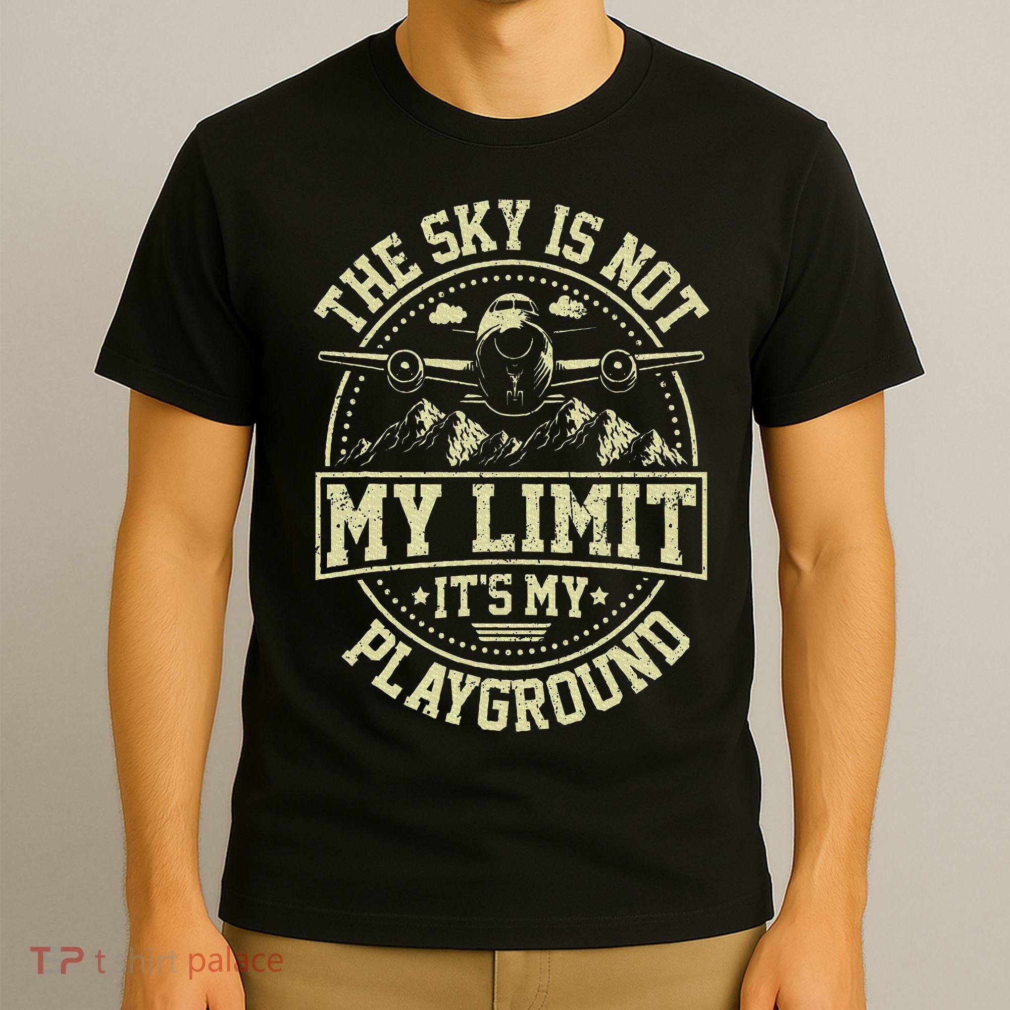 Funny Aviator Pilot Airplane Plane Aviation Gifts T-Shirt