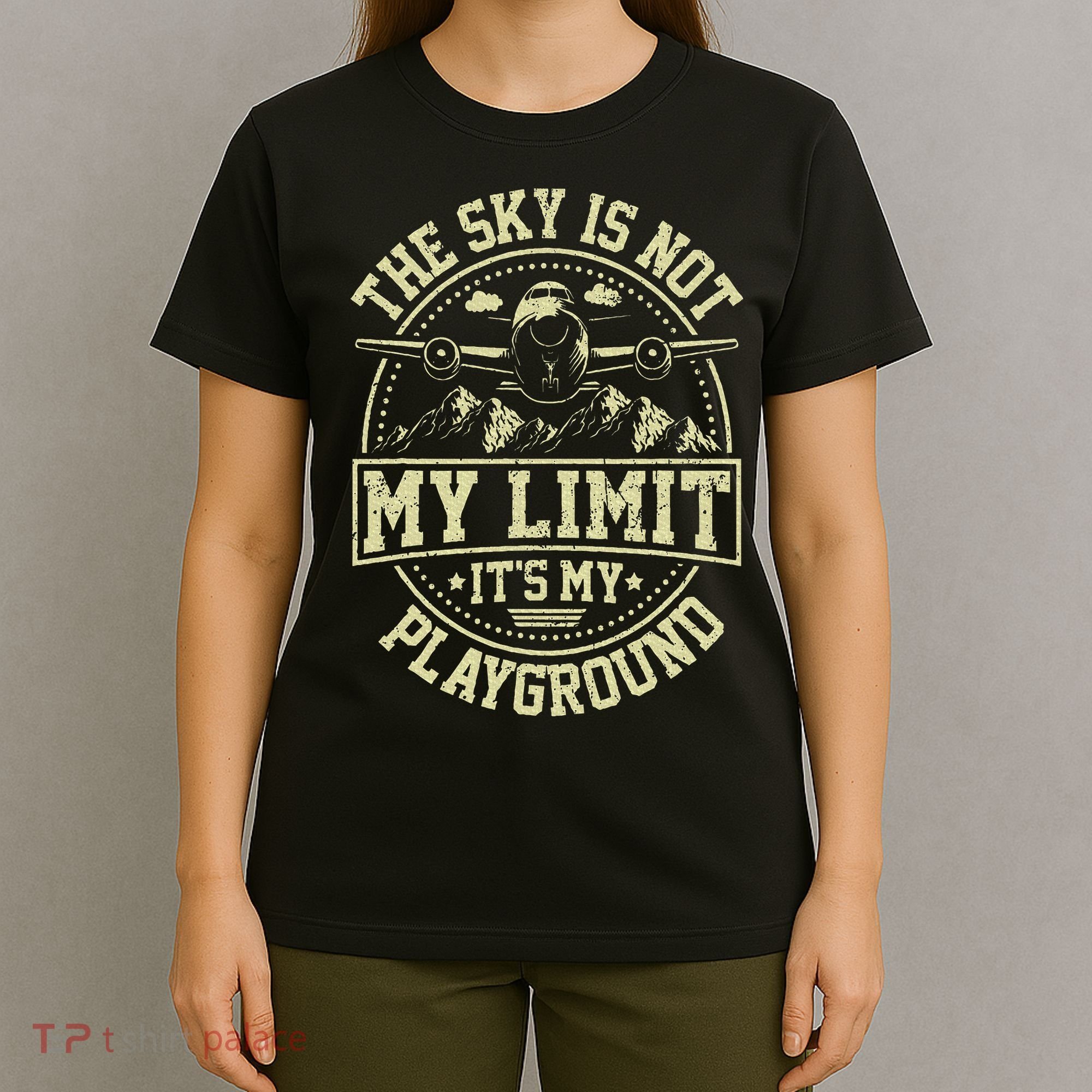 Funny Aviator Pilot Airplane Plane Aviation Gifts T-Shirt