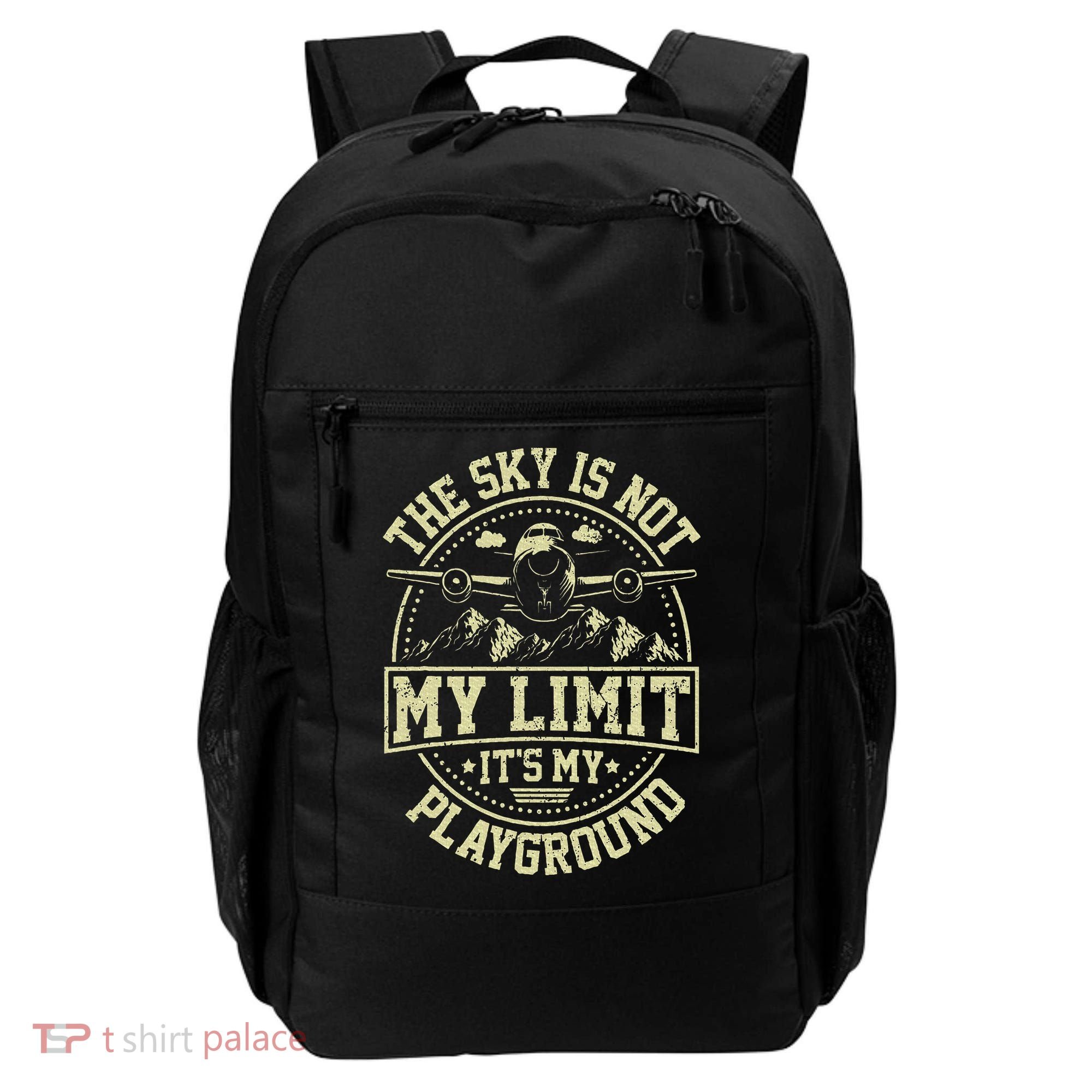 Funny Aviator Pilot Airplane Plane Aviation Gifts Backpack