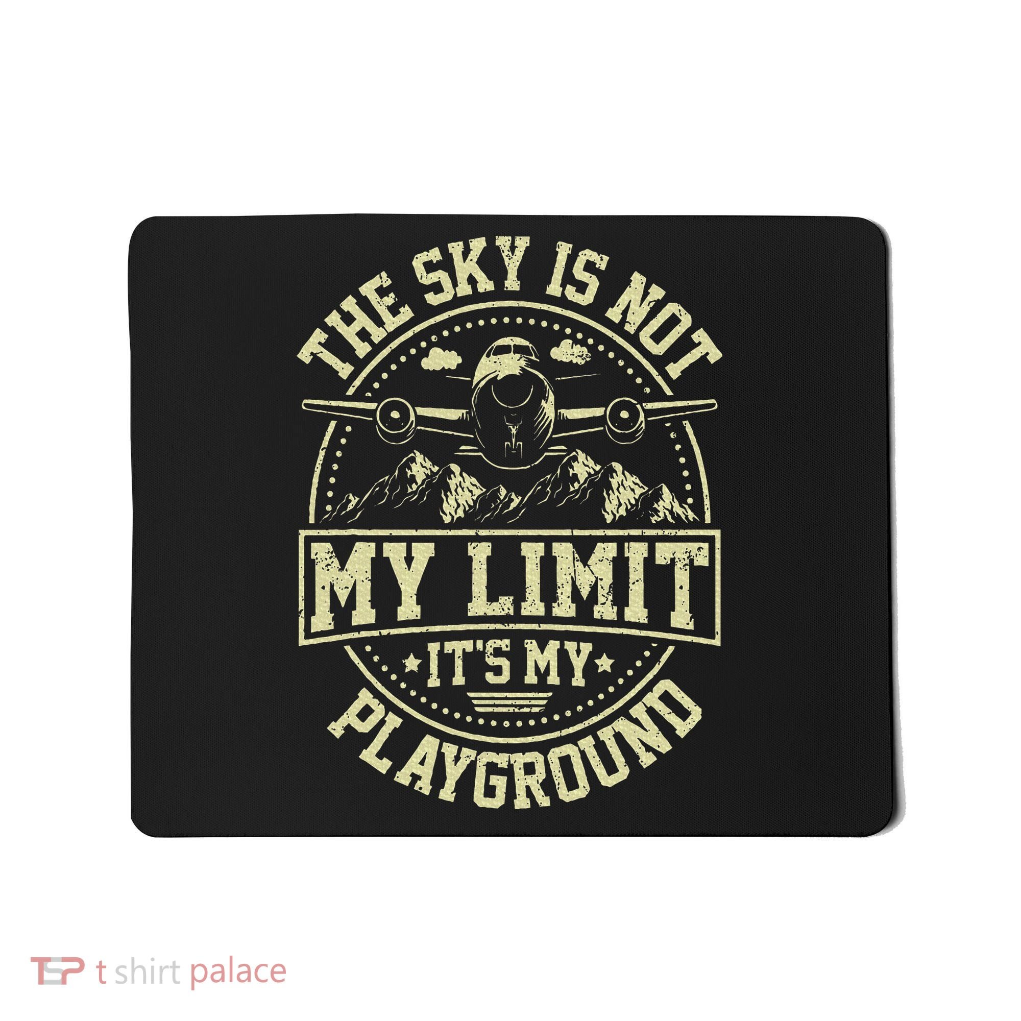 Funny Aviator Pilot Airplane Plane Aviation Gifts Mousepad
