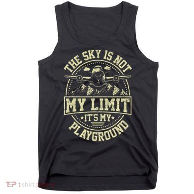 Funny Aviator Pilot Airplane Plane Aviation Gifts Tank Top