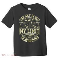 Funny Aviator Pilot Airplane Plane Aviation Gifts Toddler T-Shirt thumb 0