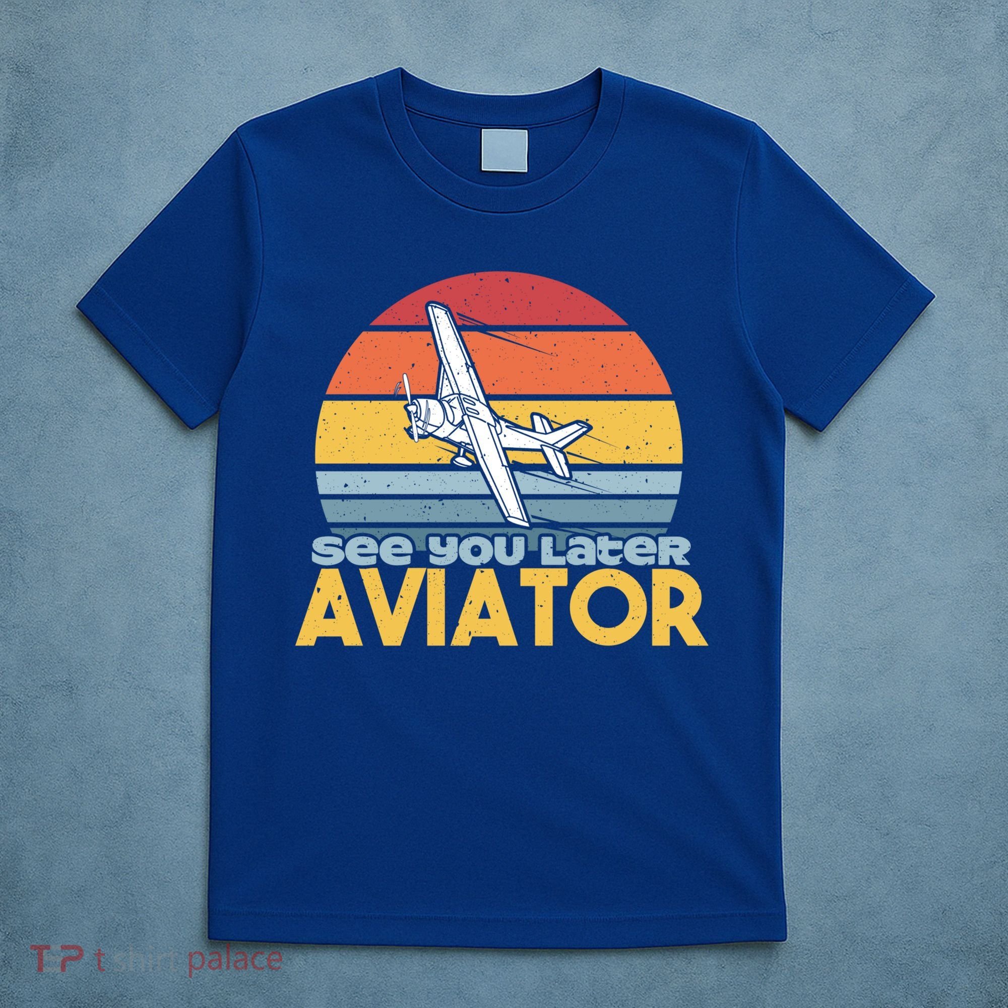 Funny Airplane Pilot Costume See You Later Aviator Pilot Meaningful Gift T-Shirt