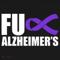 Fuck Alzheimer's Purple Ribbon Tote Bag thumb 4