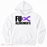 Fuck Alzheimer's Purple Ribbon Hoodie thumb 0