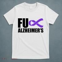 Fuck Alzheimer's Purple Ribbon T-Shirt thumb 5
