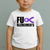 Fuck Alzheimer's Purple Ribbon Toddler T-Shirt thumb 2