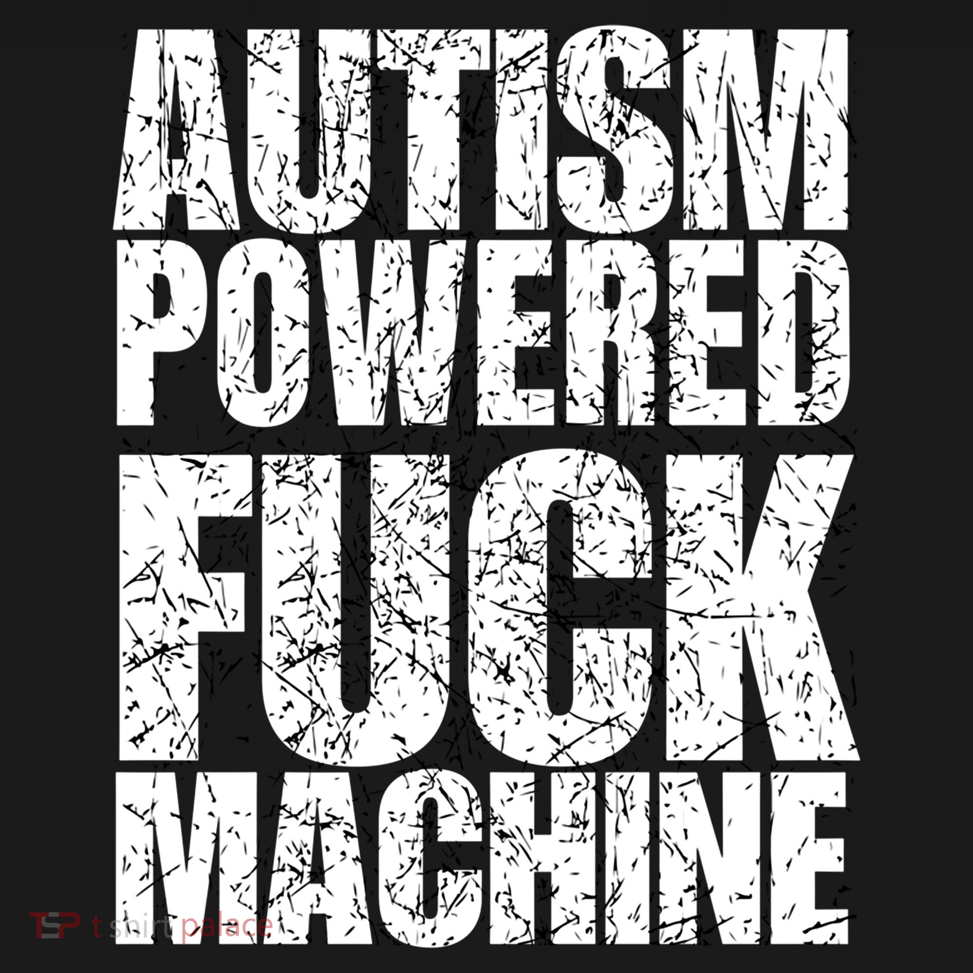 Funny Autism Powered Fck Machine Autism Quote RizzEm Gift Bucket Hat
