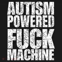 Funny Autism Powered Fck Machine Autism Quote RizzEm Gift Ornament thumb 1
