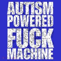 Funny Autism Powered Fck Machine Autism Quote RizzEm Gift Mousepad thumb 1