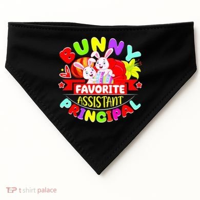 Favorite Assistant Principal Easter Bunny USA-Made Doggie Bandana