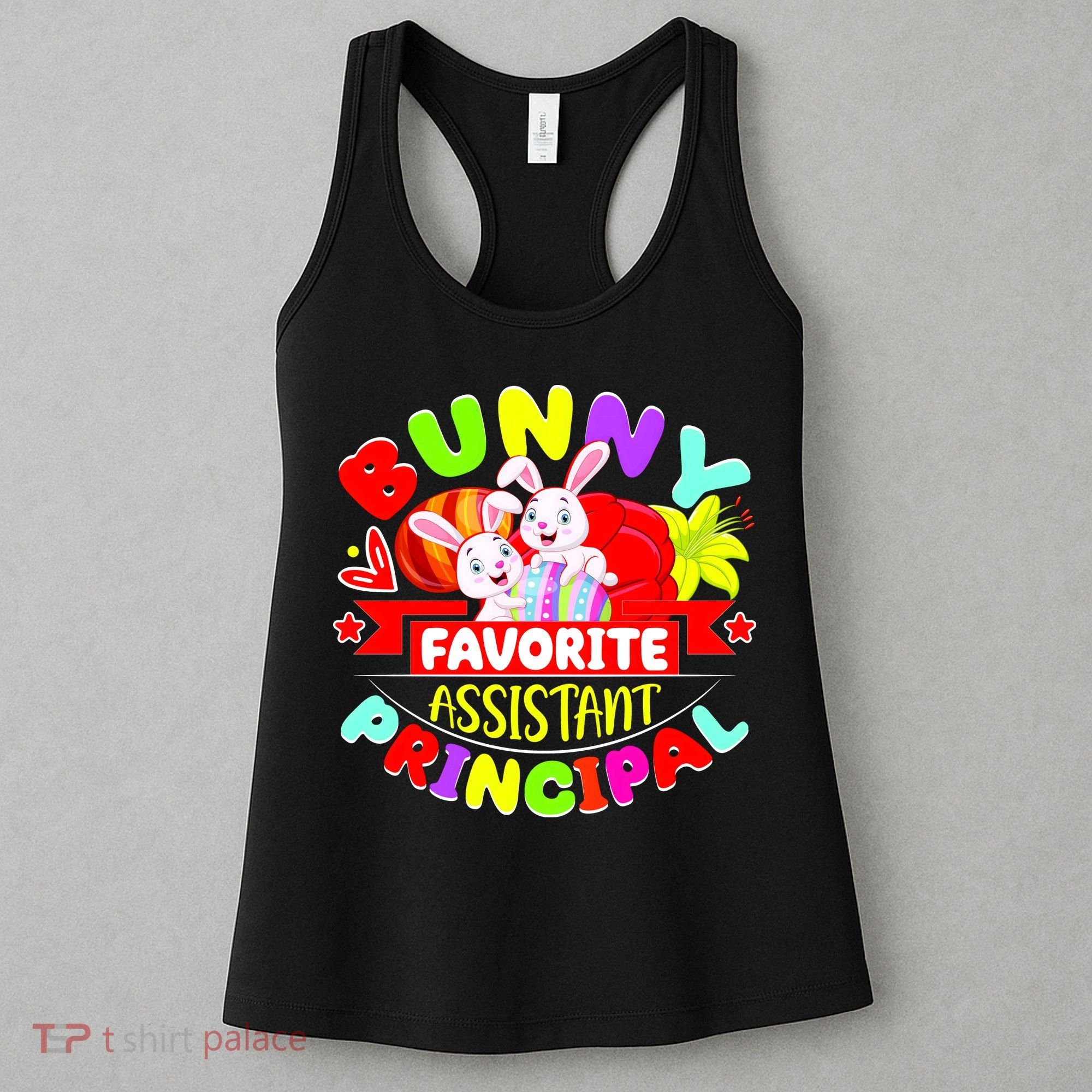 Favorite Assistant Principal Easter Bunny Women's Tank Top