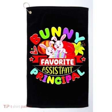 Favorite Assistant Principal Easter Bunny Golf Towel
