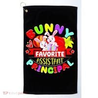 Favorite Assistant Principal Easter Bunny Golf Towel thumb 0