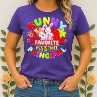 Favorite Assistant Principal Easter Bunny Women's T-Shirt thumb 2