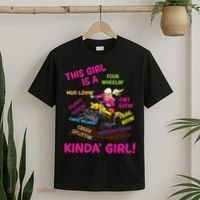Funny ATV Quad Biking Saying ATV Girl Four Wheeler Girls T-Shirt thumb 2