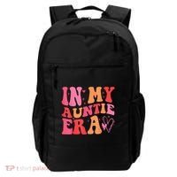 Funny Aunt Quote In My Auntie Era niece nephew matching cool Backpack thumb 0