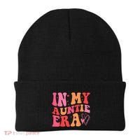 Funny Aunt Quote In My Auntie Era niece nephew matching cool Beanie thumb 0