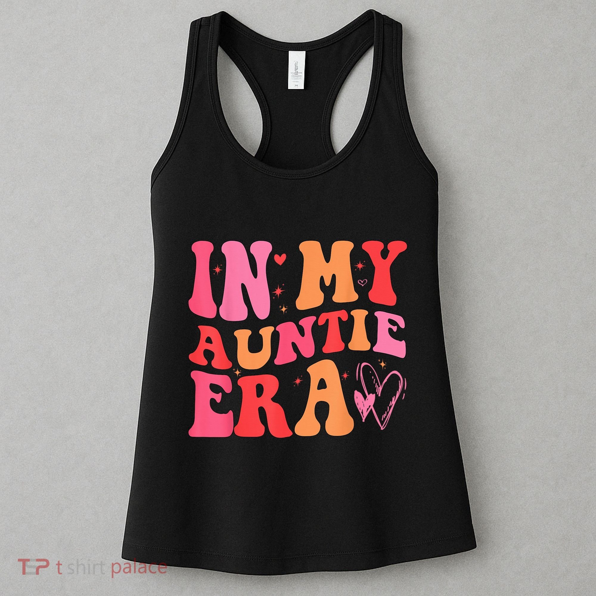Funny Aunt Quote In My Auntie Era niece nephew matching cool Women's Tank Top