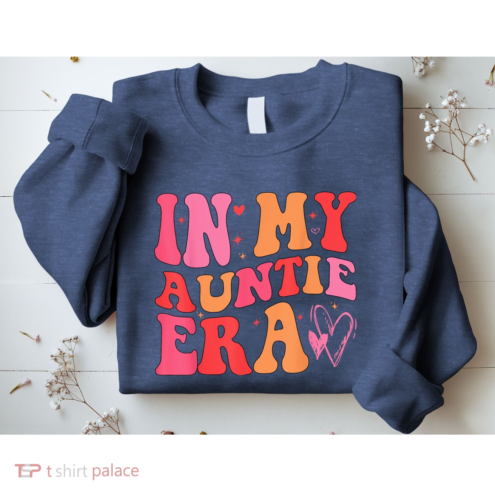 Funny Aunt Quote In My Auntie Era niece nephew matching cool Sweatshirt