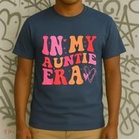 Funny Aunt Quote In My Auntie Era niece nephew matching cool T-Shirt thumb 3