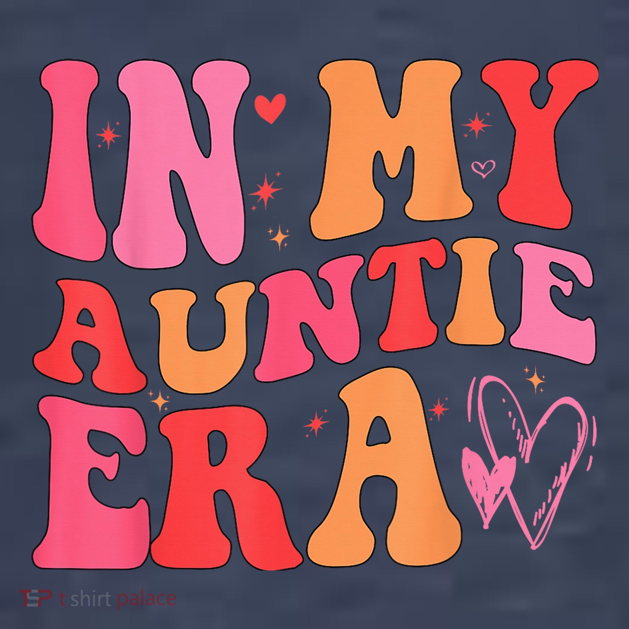 Funny Aunt Quote In My Auntie Era niece nephew matching cool T-Shirt