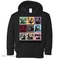 Funny Axolotl Quote In My Axolotl Era Graphic Cool Axolotl Toddler Hoodie thumb 0