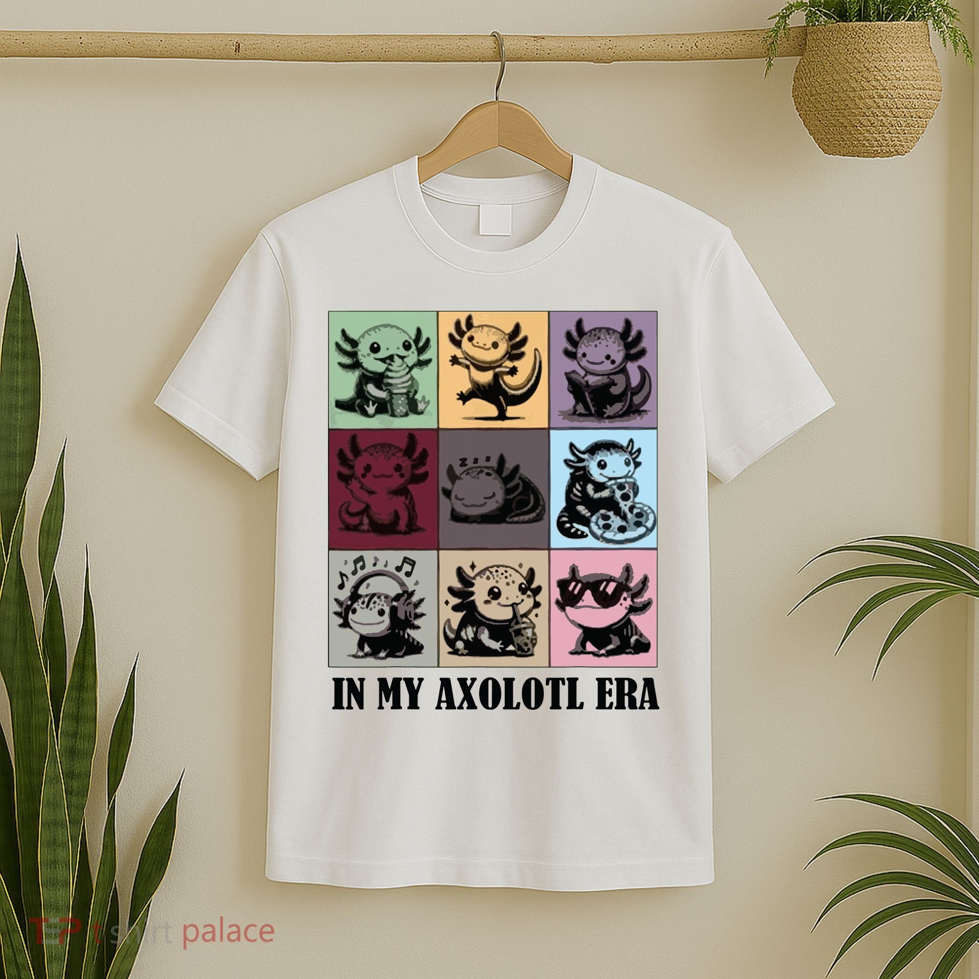 Funny Axolotl Quote In My Axolotl Era Graphic Cool Axolotl T-Shirt
