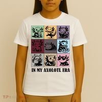 Funny Axolotl Quote In My Axolotl Era Graphic Cool Axolotl T-Shirt thumb 4