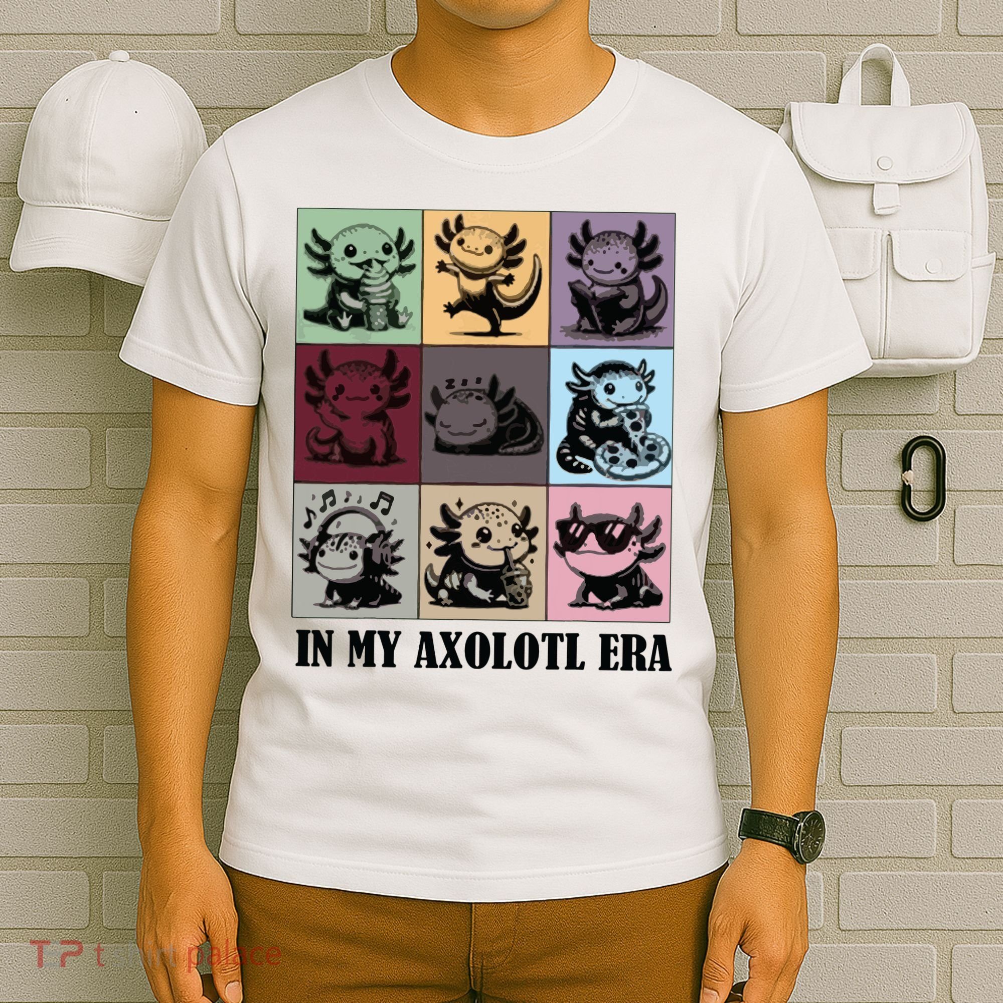Funny Axolotl Quote In My Axolotl Era Graphic Cool Axolotl T-Shirt