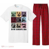 Funny Axolotl Quote In My Axolotl Era Graphic Cool Axolotl Pajama Set thumb 0