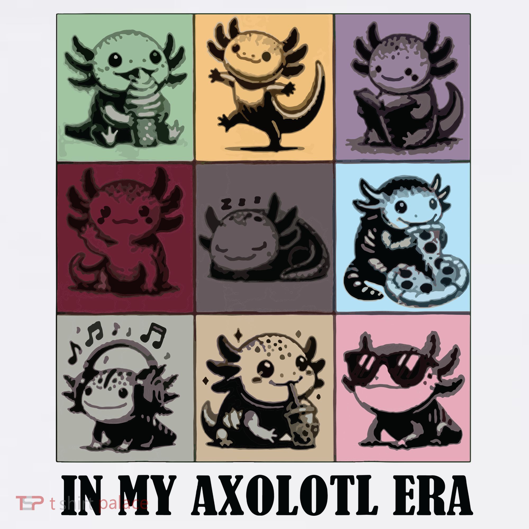 Funny Axolotl Quote In My Axolotl Era Graphic Cool Axolotl Women's Hoodie