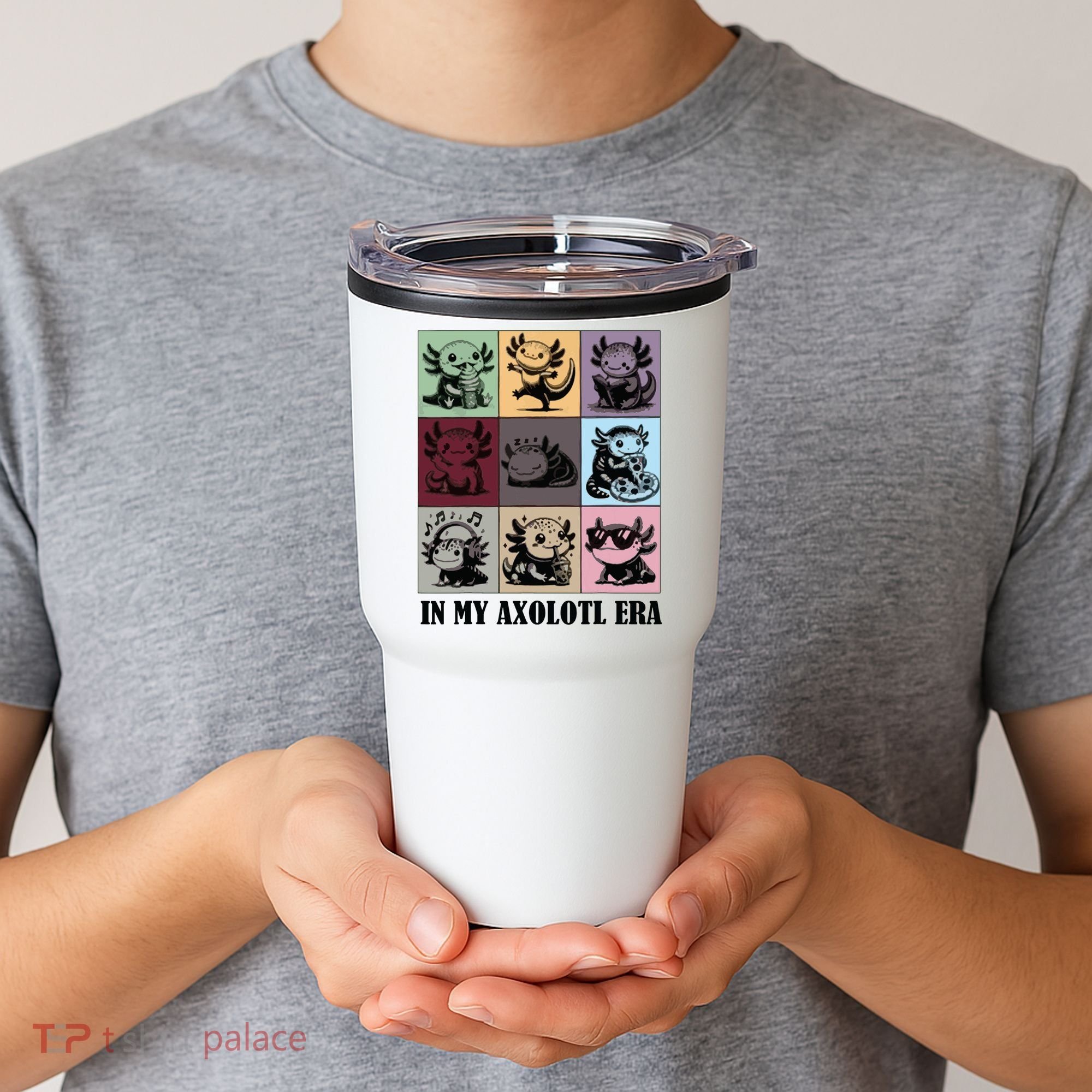 Funny Axolotl Quote In My Axolotl Era Graphic Cool Axolotl Tumbler