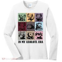Funny Axolotl Quote In My Axolotl Era Graphic Cool Axolotl Women's Long Sleeve Shirt thumb 0