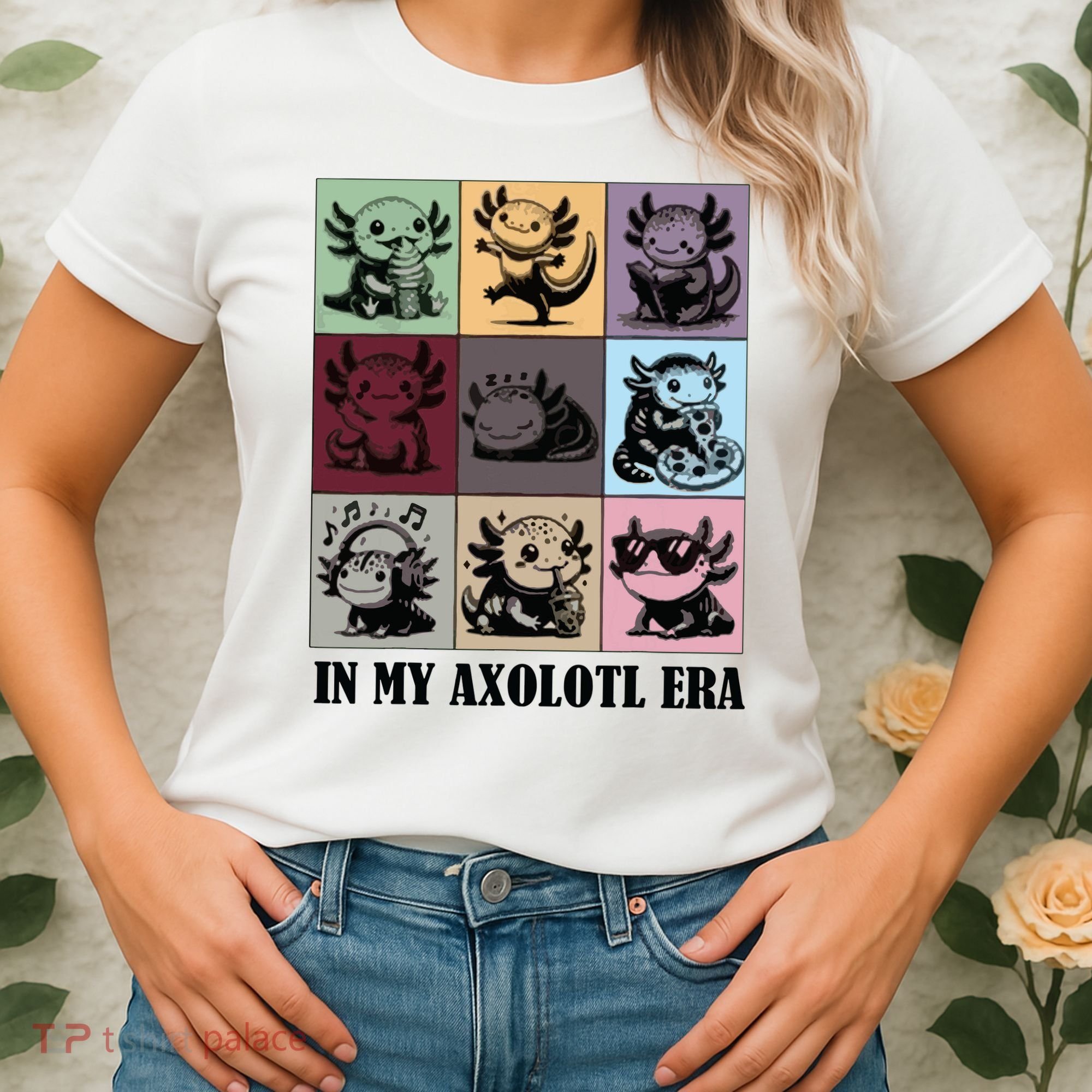 Funny Axolotl Quote In My Axolotl Era Graphic Cool Axolotl Women's T-Shirt