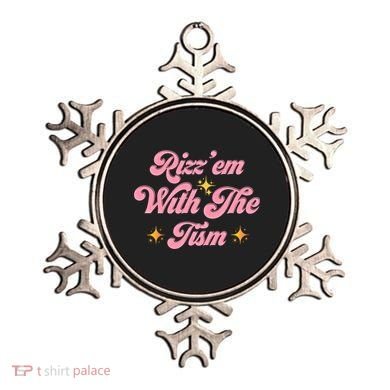 Funny Autism Quote Rizz Em With The Tism Meaningful Gift Ornament