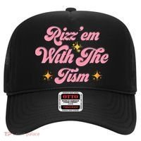 Funny Autism Quote Rizz Em With The Tism Meaningful Gift Hat thumb 0