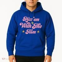 Funny Autism Quote Rizz Em With The Tism Meaningful Gift Hoodie thumb 2