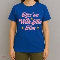 Funny Autism Quote Rizz Em With The Tism Meaningful Gift T-Shirt thumb 4
