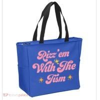 Funny Autism Quote Rizz Em With The Tism Meaningful Gift Tote Bag thumb 2