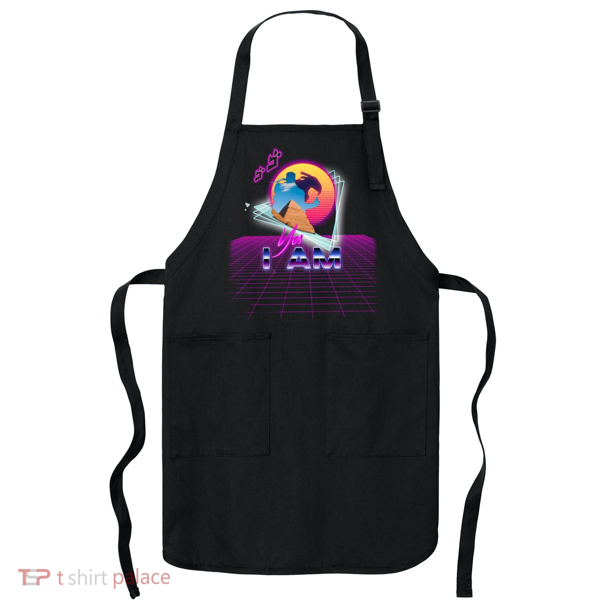Funny Aesthetic Retro Vaporwave Synthwave Avdol Yes I Am Meme Quote Apron
