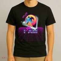 Funny Aesthetic Retro Vaporwave Synthwave Avdol Yes I Am Meme Quote T-Shirt thumb 3