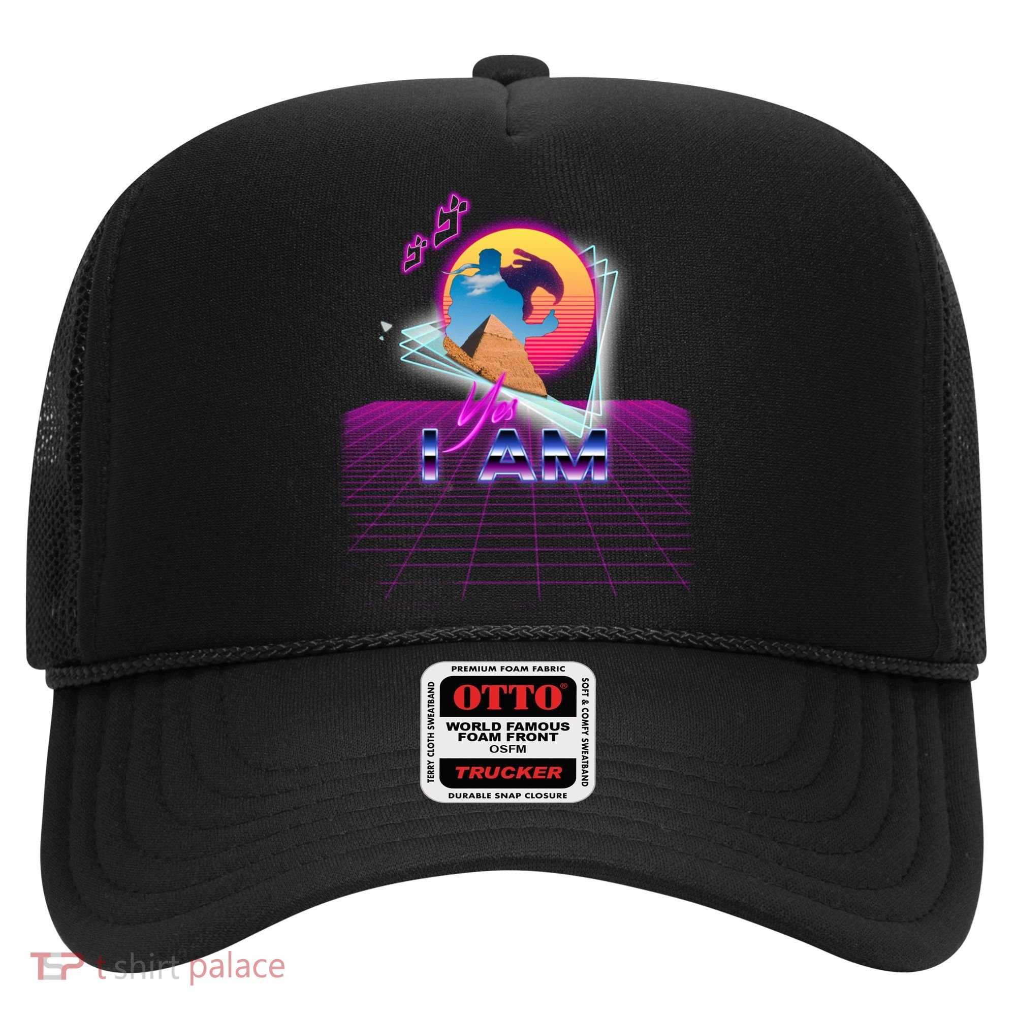 Funny Aesthetic Retro Vaporwave Synthwave Avdol Yes I Am Meme Quote Hat