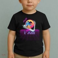 Funny Aesthetic Retro Vaporwave Synthwave Avdol Yes I Am Meme Quote Toddler T-Shirt thumb 2