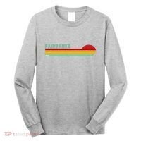 Fairbanks Alaska Retro Sunset Long Sleeve Shirt thumb 0