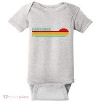Fairbanks Alaska Retro Sunset Baby Bodysuit thumb 0